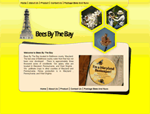 Tablet Screenshot of beesbythebay.com